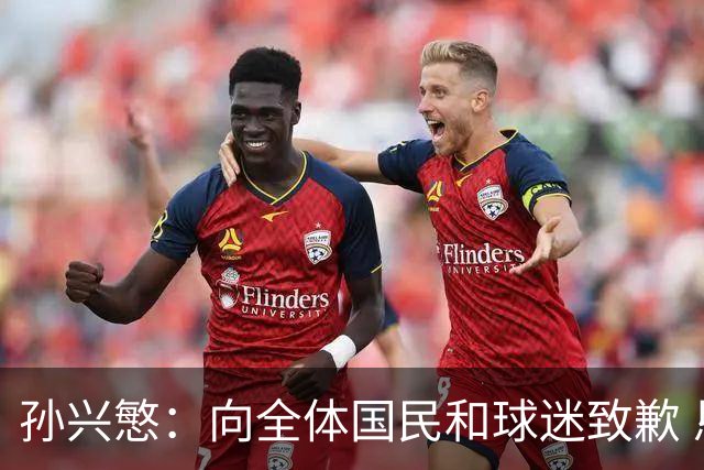 孙兴慜：向全体国民和球迷致歉 恳请少些过度批评伤害